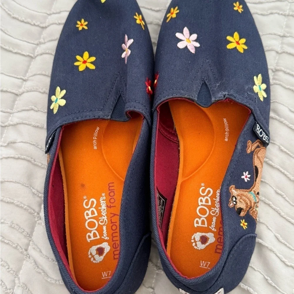 BOBS scooby doo slip ons womans 7